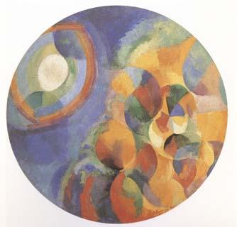 Delaunay, Robert Simulaneous Contrasts Sun and Moon (mk09) Germany oil painting art